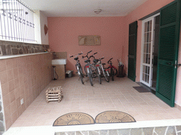 Our bicycles at the Cinque Terre Da Levanto hotel