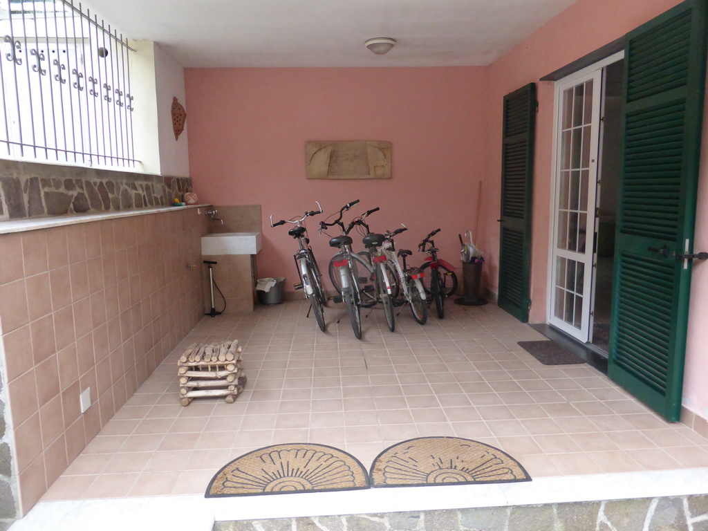 Our bicycles at the Cinque Terre Da Levanto hotel