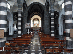 Nave and apse of the Chiesa di Sant`Andrea church