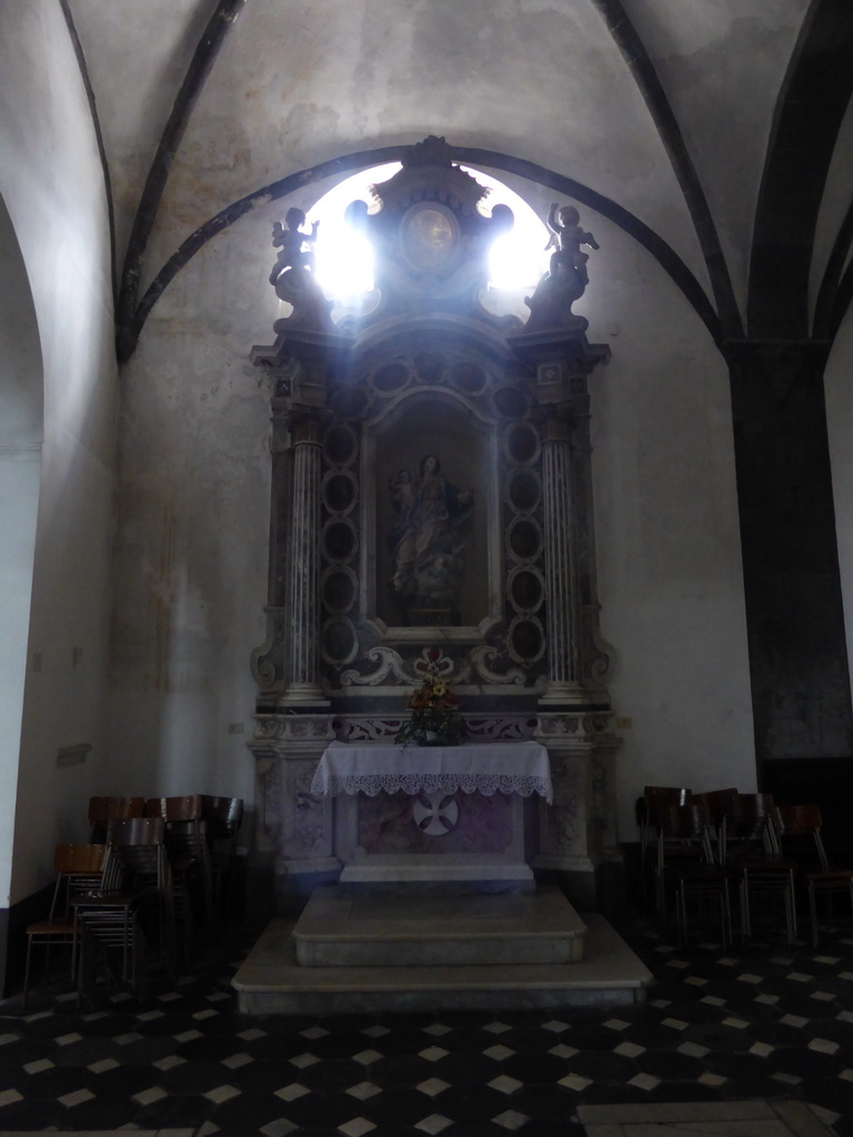 Left side altar of the Chiesa di Sant`Andrea church