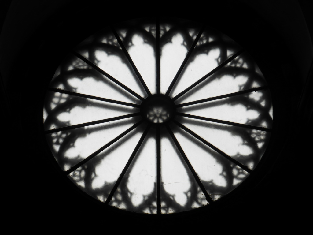 Window at the Chiesa di Sant`Andrea church