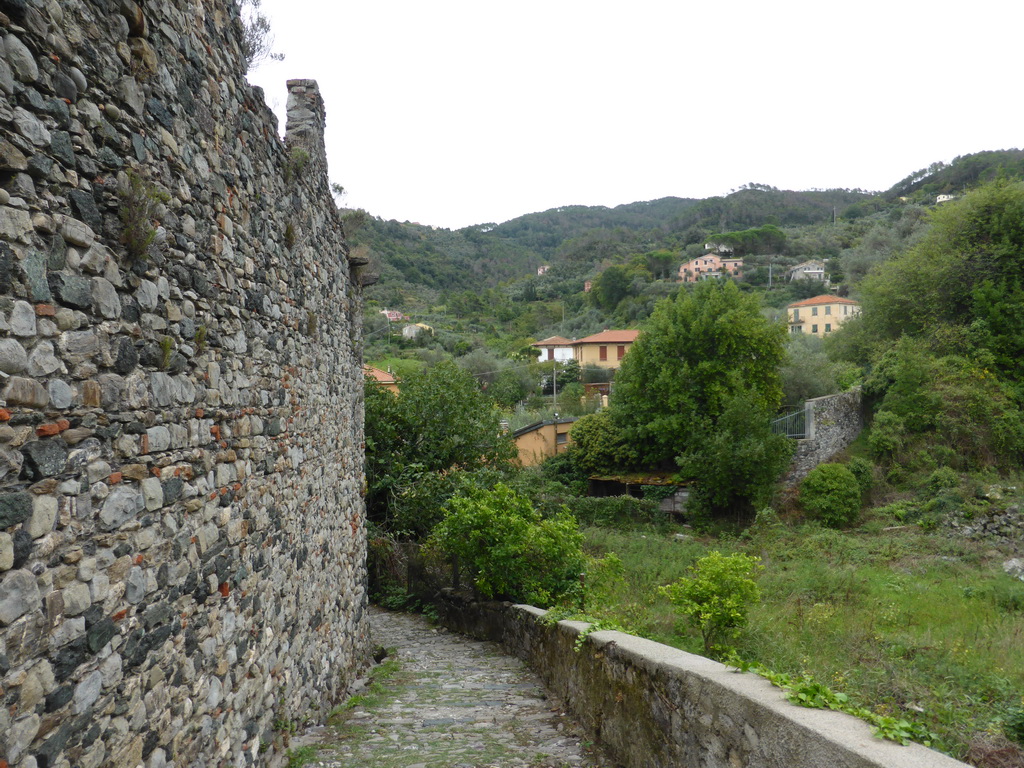The City Wall with a view on the east side of the town