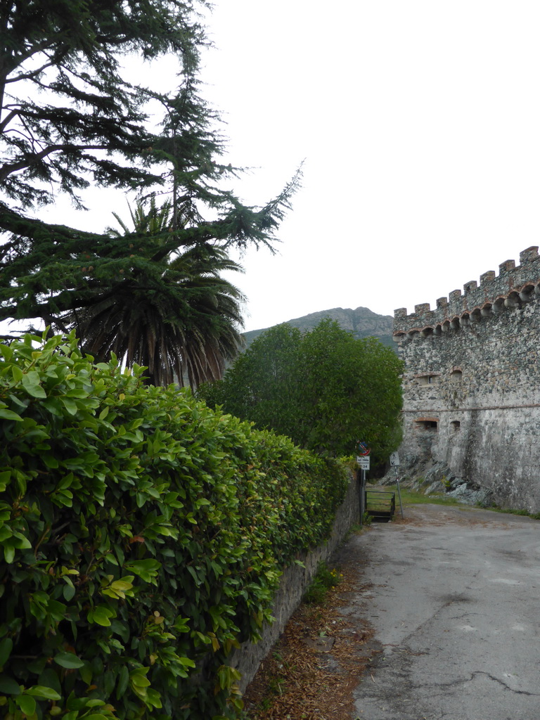 The south side of the Levanto Castle