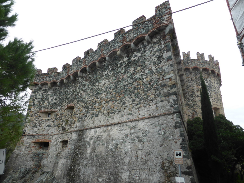 The south side of the Levanto Castle