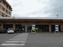 Front of the Levanto railway station