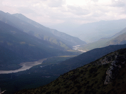 View from Buddhist temple near Lijiang