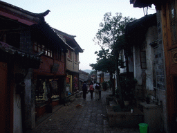 Shopping street in the Old City of Lijiang