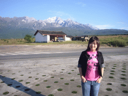 Miaomiao at Jade Dragon Snow Mountain