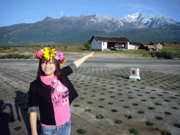 Miaomiao at Jade Dragon Snow Mountain