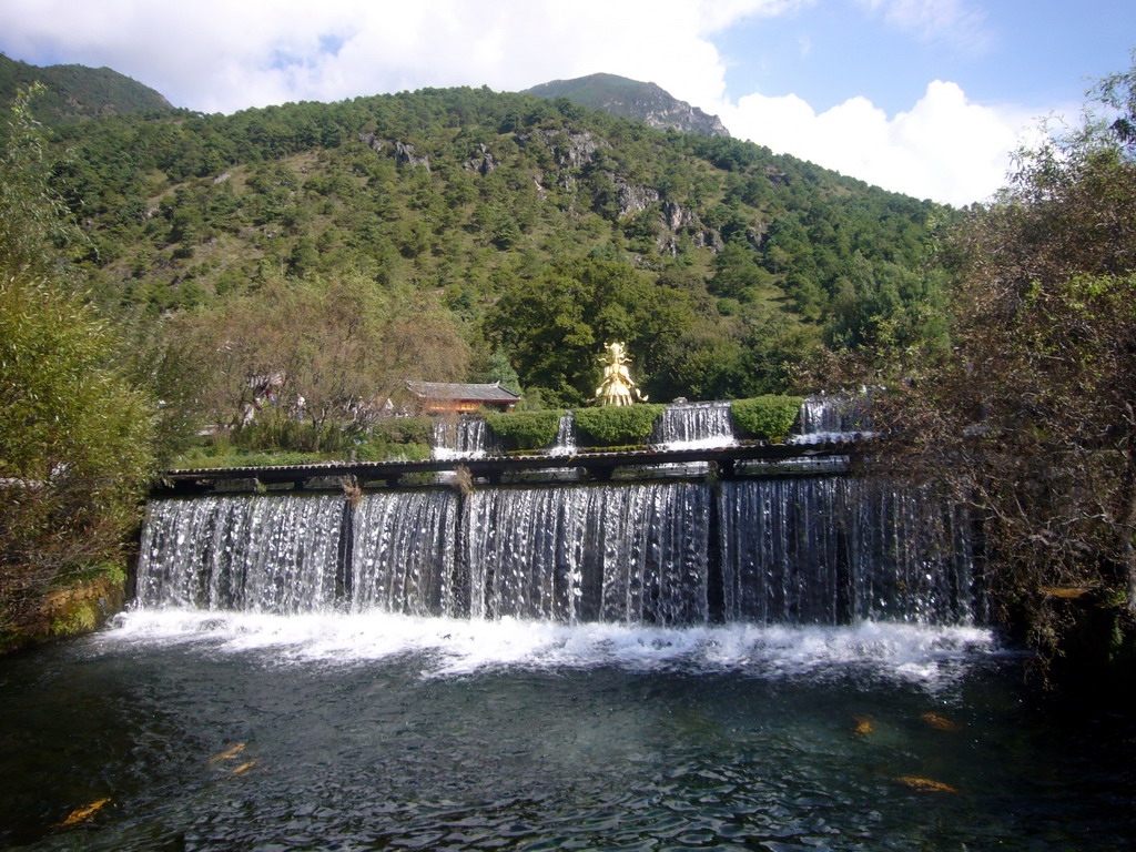 Three-Tier Waterfall and Divine Spring at Jade Water Village