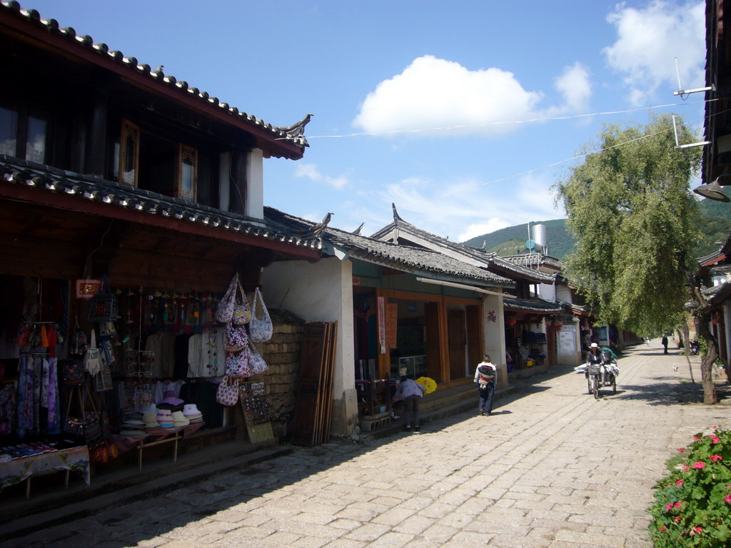 Shops in the Old Town of Shuhe