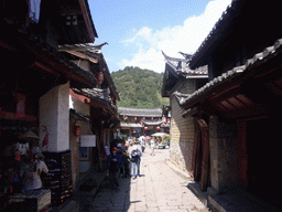 Shops in the Old Town of Shuhe