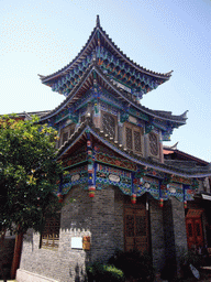 Building at the central square of the Old Town of Shuhe