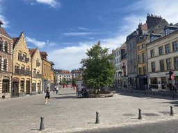 The Place du Lion d`Or square