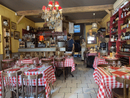 Miaomiao at the Le Domaine de Chavagnac restaurant