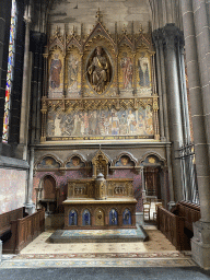 Altar at the Chapelle du Sacré-Coeur de Jésus chapel at the Lille Cathedral