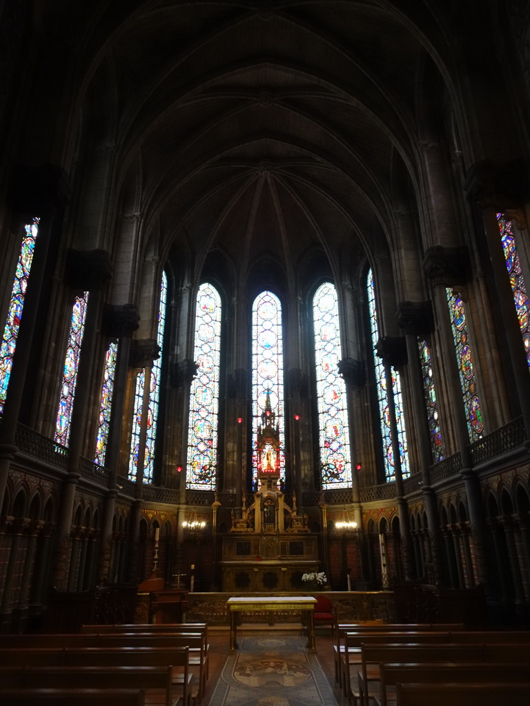 The Sainte Chapelle chapel at the Lille Cathedral