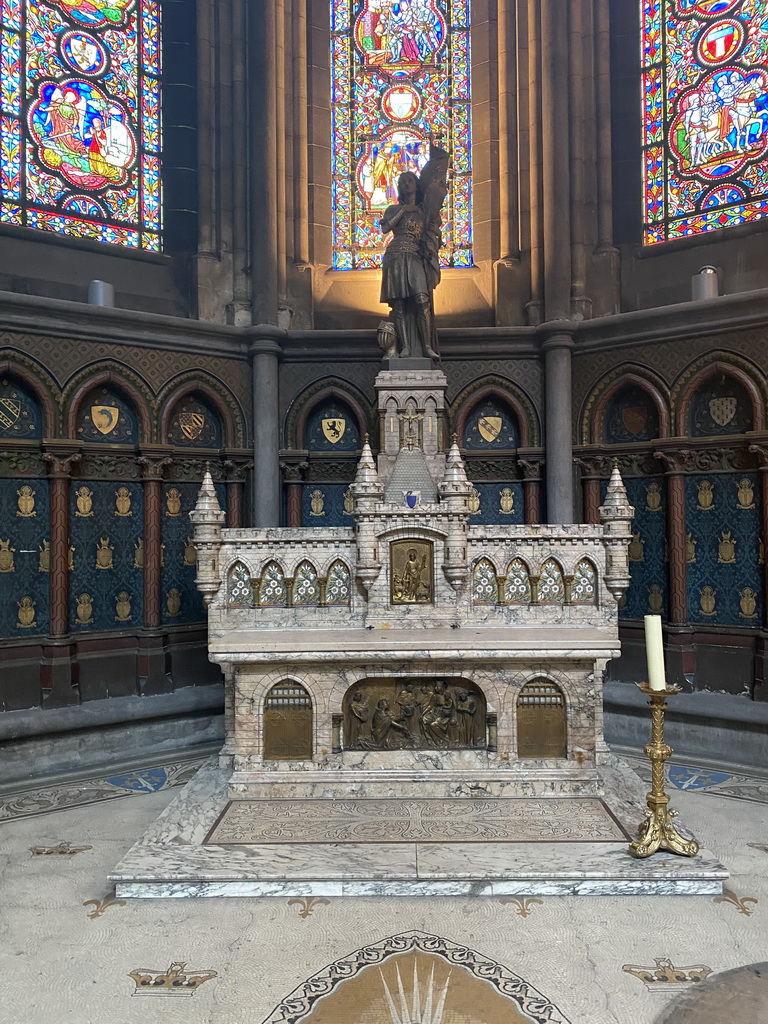 The Chapelle de Jeanne d`Arc at the Lille Cathedral