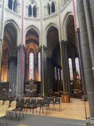 Choir and ambulatory of the Lille Cathedral