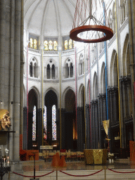 Nave, apse and altar of the Lille Cathedral