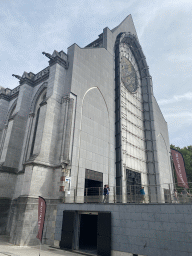 Southwest side of the Lille Cathedral at the Place Gilleson square