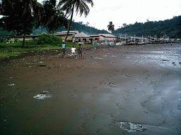 Houses and boats at Limbe Beach
