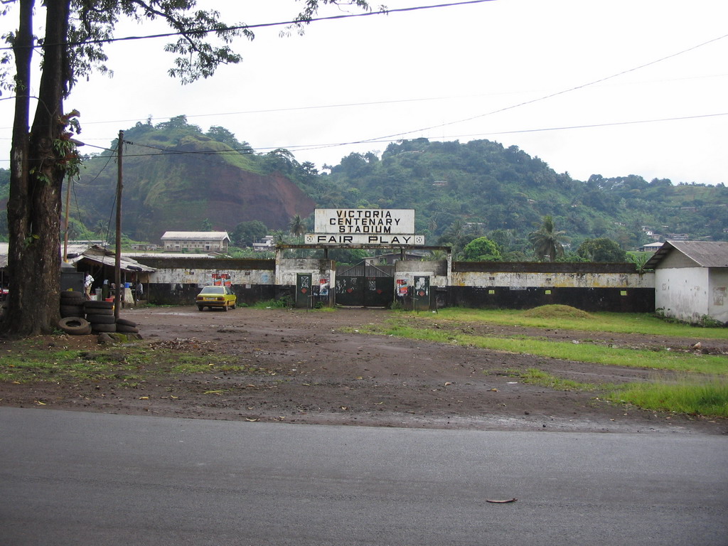 Front of the Victoria Centenary Stadium