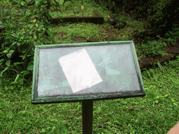 Sign at the Limbe Botanic Garden