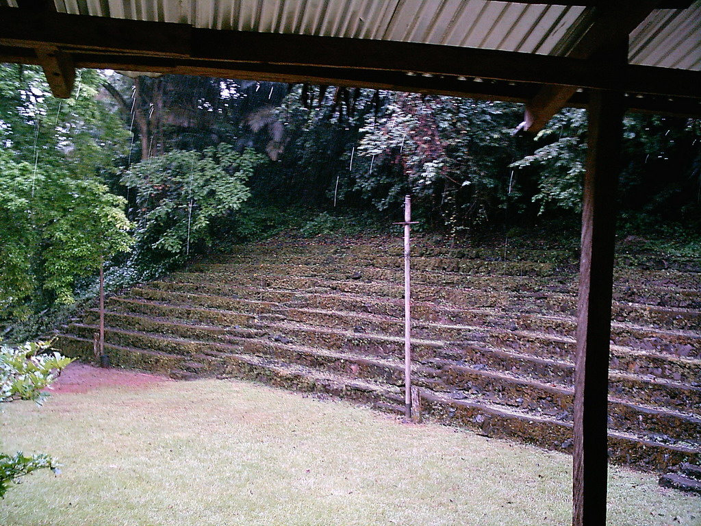 Grandstand at the Limbe Botanic Garden