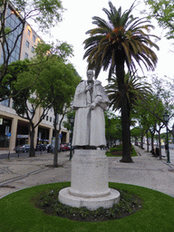 Statue of Alexandre Herculano by Salvador Barata Feyo at the Avenida da Liberdade avenue