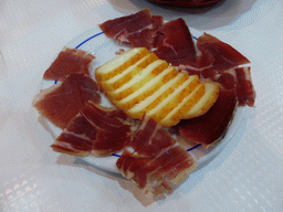 Ham and cheese at the A Gina Restaurant