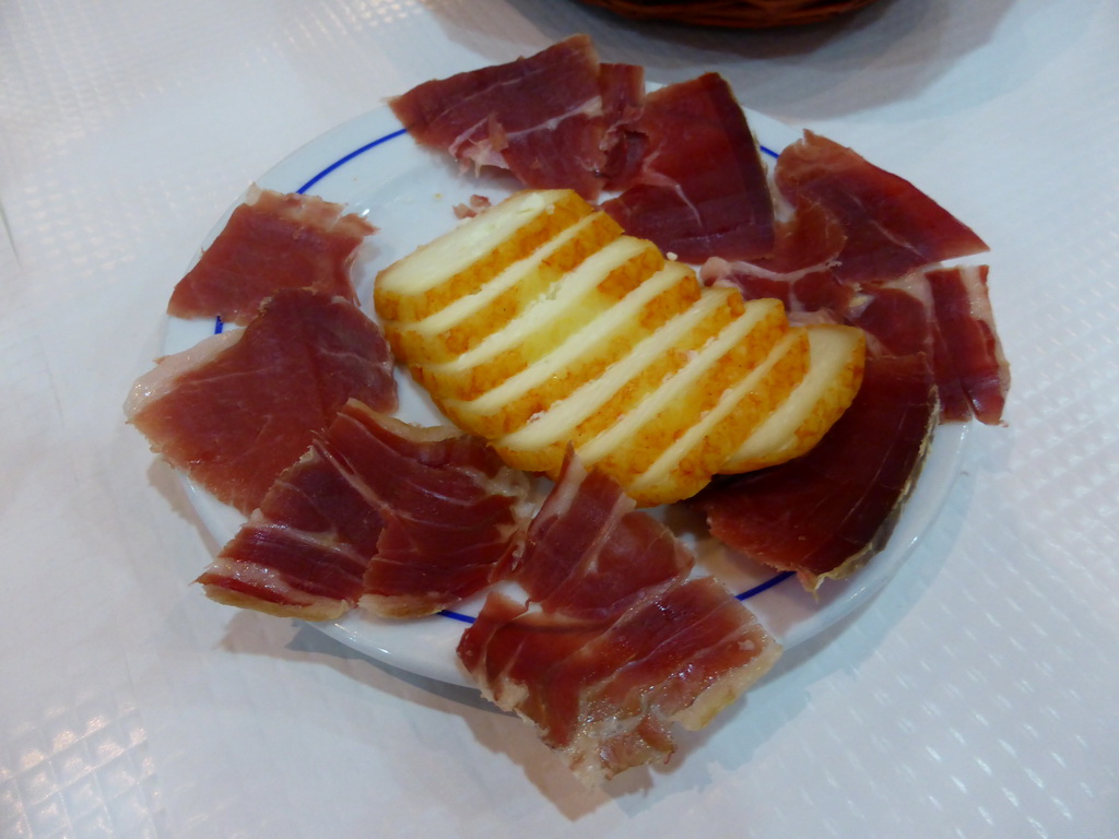 Ham and cheese at the A Gina Restaurant