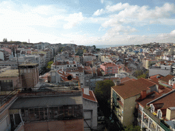 The city center, viewed from the restaurant at the top floor of the Embaixador Hotel