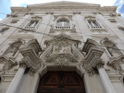 Facade of the Igreja da Encarnação church at the Largo do Chiado square