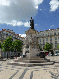 Statue of Luís de Camões at the Praça Luís de Camões square
