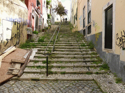 Staircase at the Rua da Hera street