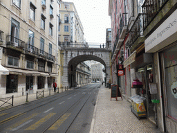 Bridge of the Rua Alecrim street over the Rua de São Paulo street