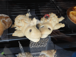 Bread in a shop window at the Rua de São Paulo street