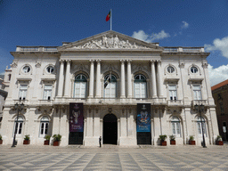 Front of the City Hall at the Praça do Municipio square