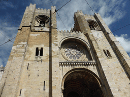 Facade of the Lisbon Cathedral