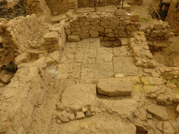 Ruins at the central square of the Cloister of the Lisbon Cathedral