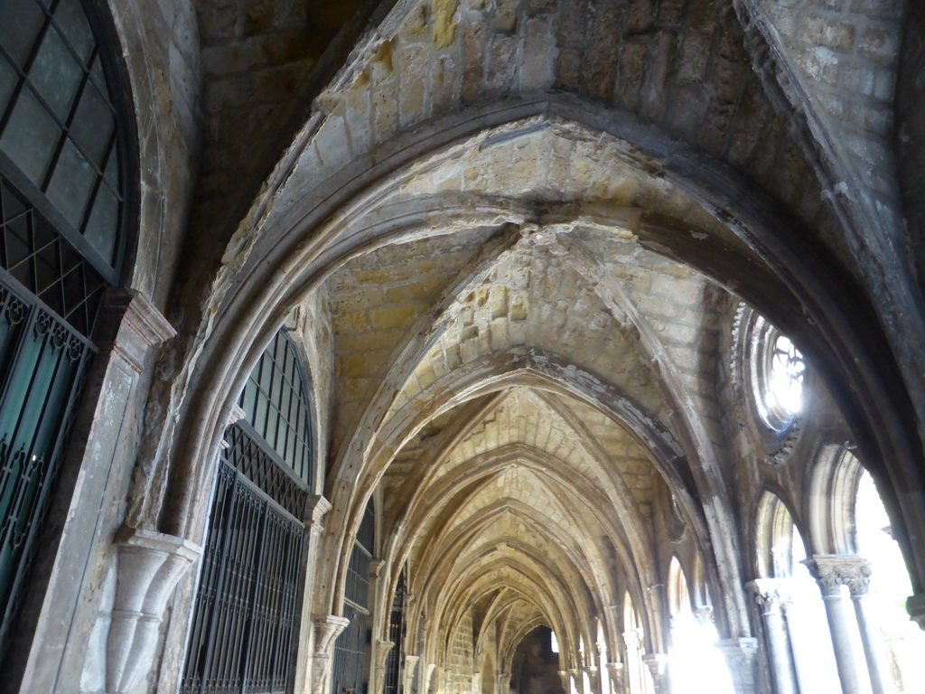 Ceiling at the Cloister of the Lisbon Cathedral