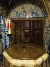 Baptismal font of St. Anthony at the Lisbon Cathedral