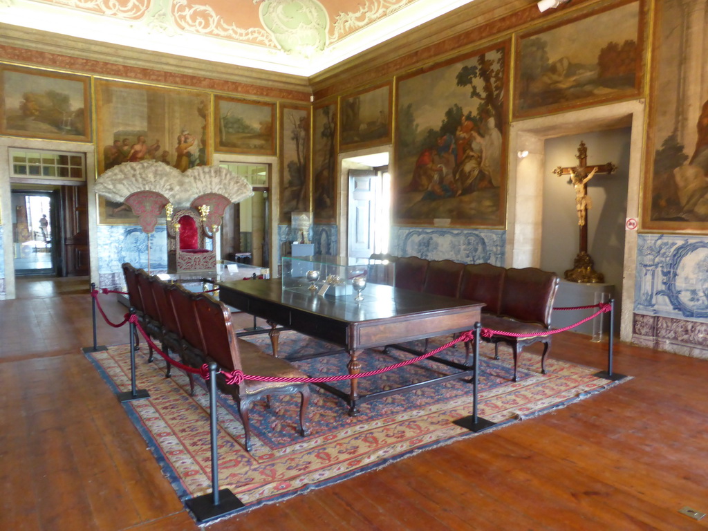 Room in the Treasury at the upper floor of the Lisbon Cathedral
