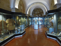 Room in the Treasury at the upper floor of the Lisbon Cathedral