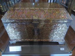 Chest with the relics of St. Vincent in the Treasury at the upper floor of the Lisbon Cathedral