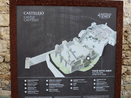 Map of the São Jorge Castle