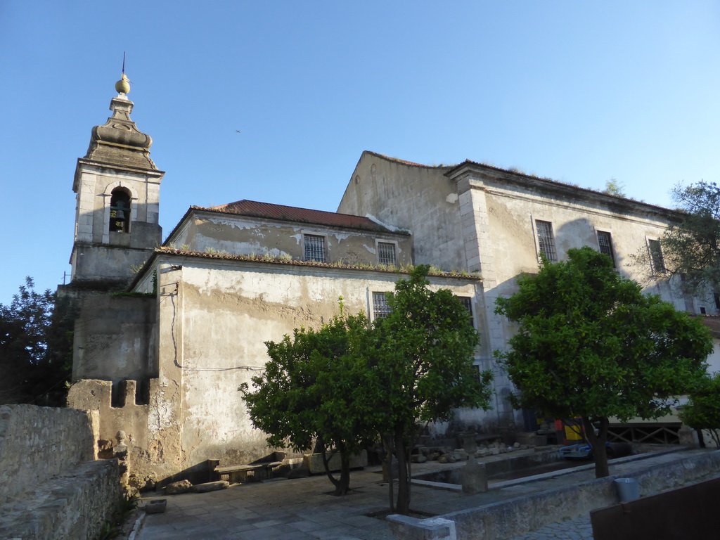 The Igreja de Santa Cruz do Castelo church at the São Jorge Castle