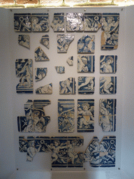 Painted tiles at the Museum of the São Jorge Castle