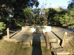 Fountain in the gardens of the São Jorge Castle